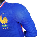 Camisa Seleção da França I 24/25 manga longa - Jogador Nike Masculina - Azul