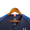 Camisa Retrô Seleção da França Copa do Mundo I 2018 - Masculina Nike - Azul