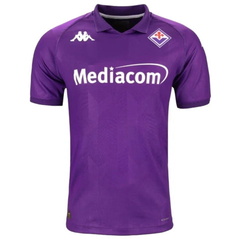 Camisa Fiorentina I 24/25 polo - Torcedor Kappa Masculina - Roxa