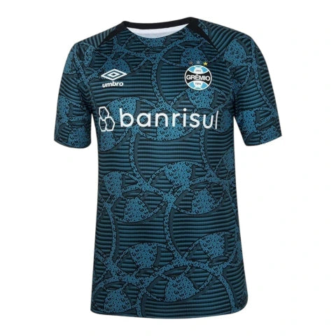 Camisa Grêmio Pré-jogo 24/25 - Torcedor Umbro Masculina - Azul
