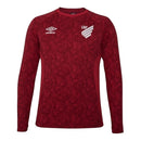 Camisa Athletico Paranaense Treino 24/25 manga longa - Torcedor Umbro Masculina - Vermelha
