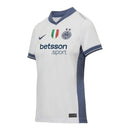 Camisa Inter de Milão II 24/25 - Torcedor Nike Feminina - Branca com detalhes em azul