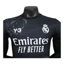 Camisa Edição especial Real Madrid 24/25 - Jogador Y-3 Masculina - Preta