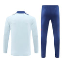 Conjunto Seleção Espanha Treino 24/25 - Masculino Adidas - Azul com detalhes em vermelho
