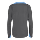 Camisa Tottenham Treino 24/25 manga longa - Torcedor Nike Masculina - Cinza com detalhes em azul