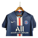 Camisa Retrô Paris Saint-Germain I 2019/20 - Masculina Nike - Azul