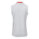 Camisa Regata Internacional Treino 25/26 - Torcedor Adidas Masculina - Branca com detalhes em vermelho