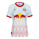 Camisa Red Bull Bragantino I 25/26 - Torcedor Puma Feminina - Branca com detalhes em vermelho