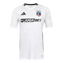 Camisa Colo Colo do Chile I 25/26 - Torcedor Adidas Masculina - Branca com detalhes em preto