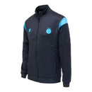 Jaqueta Corta-Vento Grêmio 25/26 - Masculina Umbro - Cinza com detalhes em azul