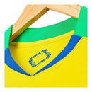 Camisa Seleção Brasileira I 25/26 - Torcedor Nike Feminina - Amarela com detalhes em verde