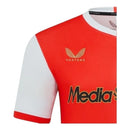Camisa Feyenoord I 25/26 - Torcedor Castore Masculina - Branca e vermelha