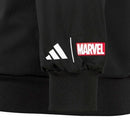 Jaqueta Corta-Vento Real Madrid Marvel Avengers 25/26 - Masculina Adidas - Preta com detalhes em amarelo