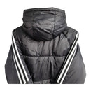 Jaqueta Corta-Vento Real Madrid 23/24 - Masculina Adidas - Preta com listras brancas