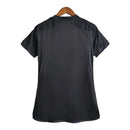 Camisa Real Madrid III 23/24 - Feminina Adidas - Preta com detalhes em cinza