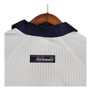 Camisa Retrô Seleção da Inglaterra I 1998 manga longa - Masculina Umbro - Branca com detalhes em azul e vermelho