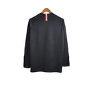 Camisa Retrô Paris Saint-Germain Edição Champions League 2018/2019 manga longa - Masculina Jordan - Preta com detalhes em branco e vermelho