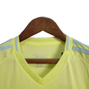 Kit Infantil Colombia II 24/25 - Adidas - Amarelo com detalhes em cinza e vermelho