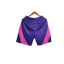 Short Seleção da Alemanha II 24/25 - Masculino Adidas - Roxo com detalhes em rosa