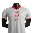 Camisa Polônia I 24/25 - Jogador Adidas Masculina - Branca e vermelha