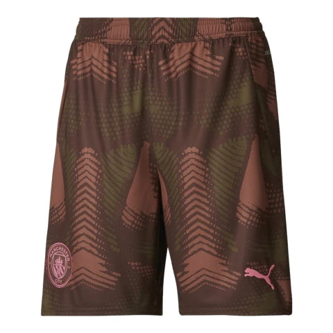 Short Manchester City Goleiro 24/25 - Masculino Puma - Marrom