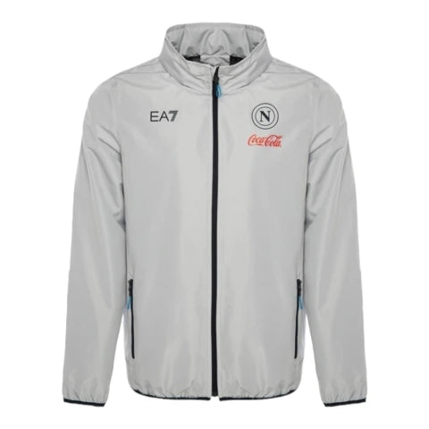 Jaqueta Corta-Vento Napoli 24/25 - Masculina EA7 - Cinza