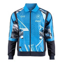 Jaqueta Corta-Vento Napoli 24/25 - Masculina EA7 - Azul com detalhes em branco