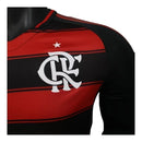 Camisa Flamengo I 25/26 manga longa - Jogador Adidas Masculina - Vermelha e preta