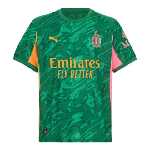 Camisa AC Milan Goleiro III 25/26 -Torcedor Puma Masculina - Verde