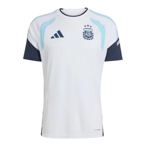 Camisa Seleção Argentina Treino 26/27 - Torcedor Adidas Masculina - Branca e azul