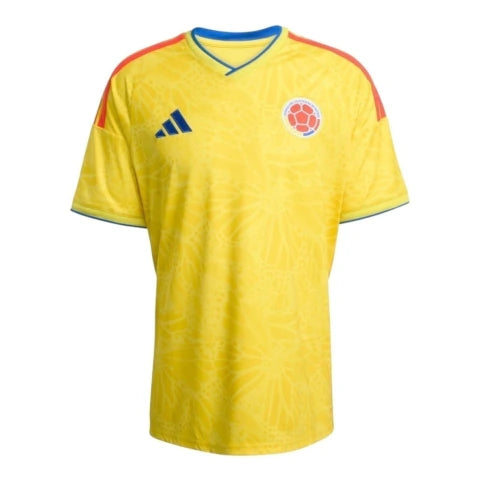 Camisa Seleção Colômbia I 26/27 - Torcedor Adidas Masculina - Amarela