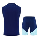 Kit Treino adulto - Camisa e Shorts - Seleção Argentina Adidas 26/27 - Azul