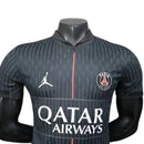 Camisa Paris Saint-Germain IV 25/26 - Jogador Jordan Masculina - Preta