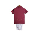 Kit Infantil Retrô Arsenal I 2005/2006 - Nike - Vinho com detalhes em amarelo