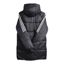 Jaqueta Corta-Vento Real Madrid 23/24 - Masculina Adidas - Preta com listras brancas