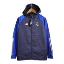 Jaqueta Corta-Vento Real Madrid 23/24 - Masculina Adidas - Azul