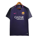 Camisa Retrô Barcelona II 16/17 - Masculina Nike - Roxa com detalhes em rosa