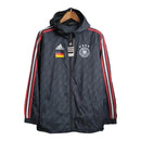 Jaqueta Corta-Vento Seleção da Alemanha 23/24 - Masculina Adidas - Preta com detalhes em vermelho e branco