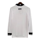 Camisa Retrô Seleção da Inglaterra I 1998 manga longa - Masculina Umbro - Branca com detalhes em azul e vermelho