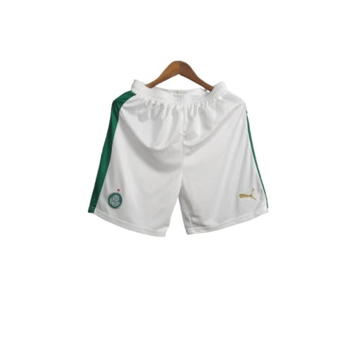 Short Palmeiras II 24/25 - Masculino Puma - Branco com detalhes em verde