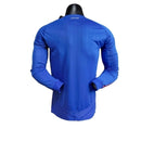 Camisa Seleção da Itália I 24/25 manga longa - Jogador Adidas Masculina - Azul