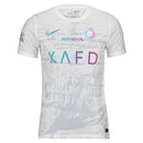 Camisa Al-Nassr III 23/24 - Torcedor Nike Masculina - Branca com detalhes em roxo