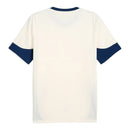 Camisa Seleção Portugal Treino 25/26 - Torcedor Puma Masculina - Branca com detalhes em azul