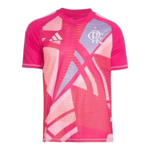 Camisa Flamengo Goleiro II 25/26 - Torcedor Adidas Masculina - Rosa