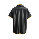 Camisa Retrô Real Madrid II 99/01 - Masculina Adidas - Preta com detalhes em amarelo