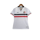 Camisa Santa Cruz II 24/25 - Torcedor Volt Feminina - Branca com detalhes em preto e vermelho