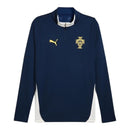 Camisa Seleção Portugal Treino 25/26 manga longa - Torcedor Puma Masculina - Azul com detalhes em branco