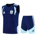Kit Treino adulto - Camisa e Shorts - Seleção Argentina Adidas 26/27 - Azul