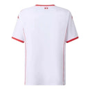 Camisa Seleção Tunísia II 26/27 - Torcedor Kappa Masculina - Branca com detalhes em vermelho