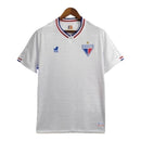 Camisa Fortaleza II 24/25 - Torcedor Leão Masculina - Branca com detalhes em azul e vermelho